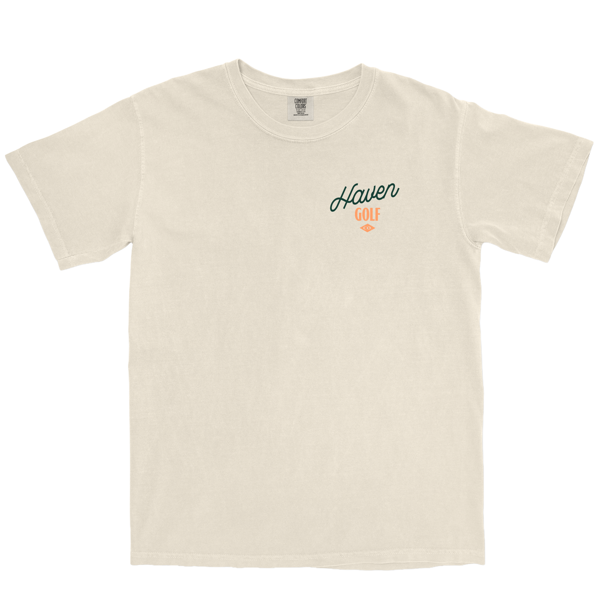 georgia peaches golf t shirt from haven golf company