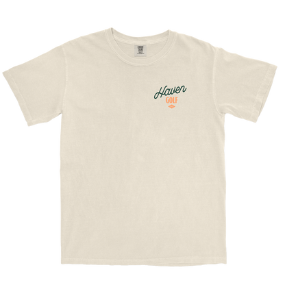 georgia peaches golf t shirt from haven golf company